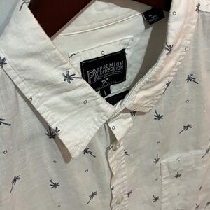 Premium Expressions size large palm tree shirt